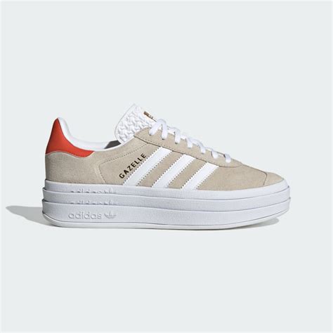 adidas gazelle bold damen beige|Adidas gazelle men's beige.